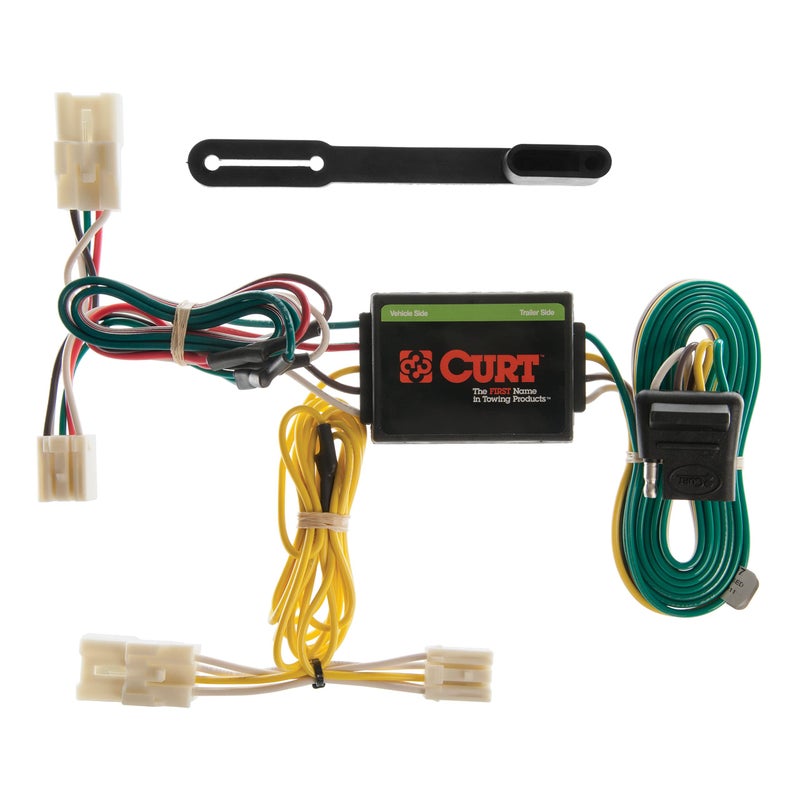CURT 55307 Vehicle-Side Custom 4-Pin Trailer Wiring Harness - Image 1